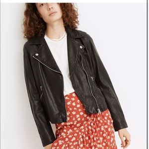 Madewell washed leather jacket